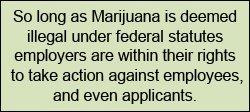 recreational marijuana at work