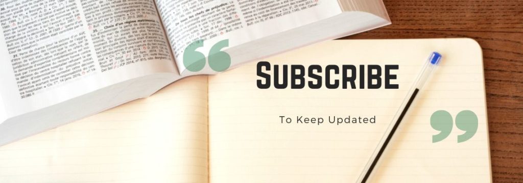 Subscribe for Updates
