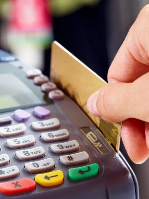 card swiping