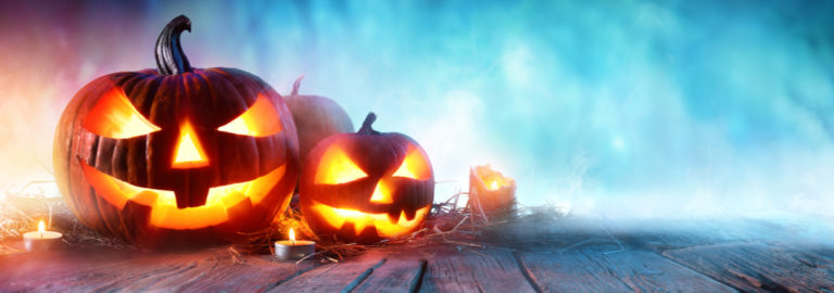 spooky pumpkins